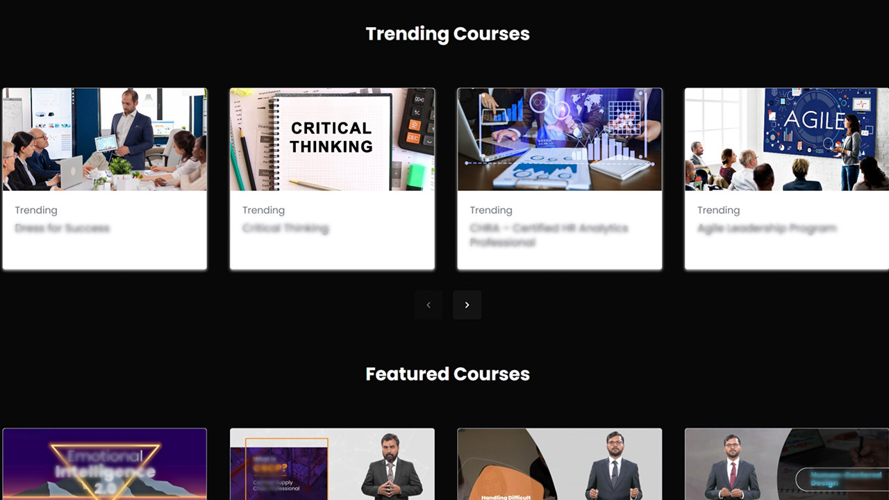 Martin Dow Courses